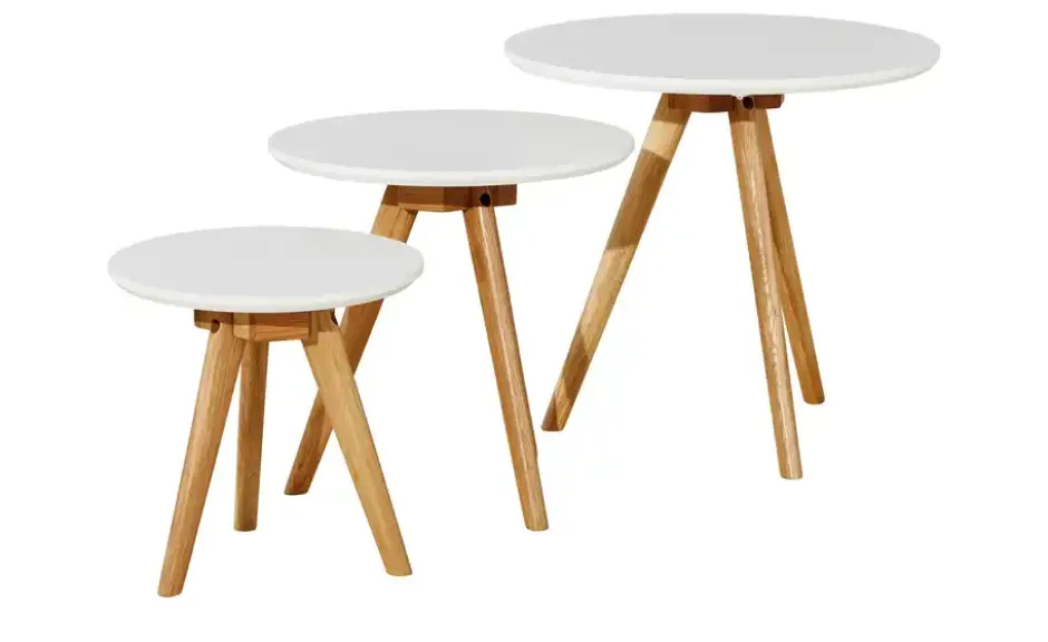 Beistelltisch-Set 3-teilig