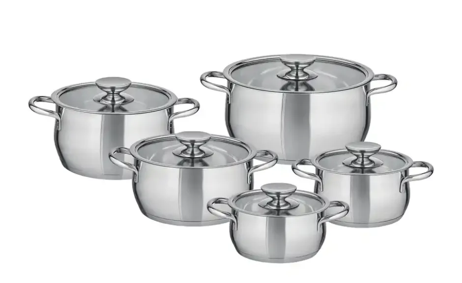 Berndes Topfset, 5-teilig Romantika
