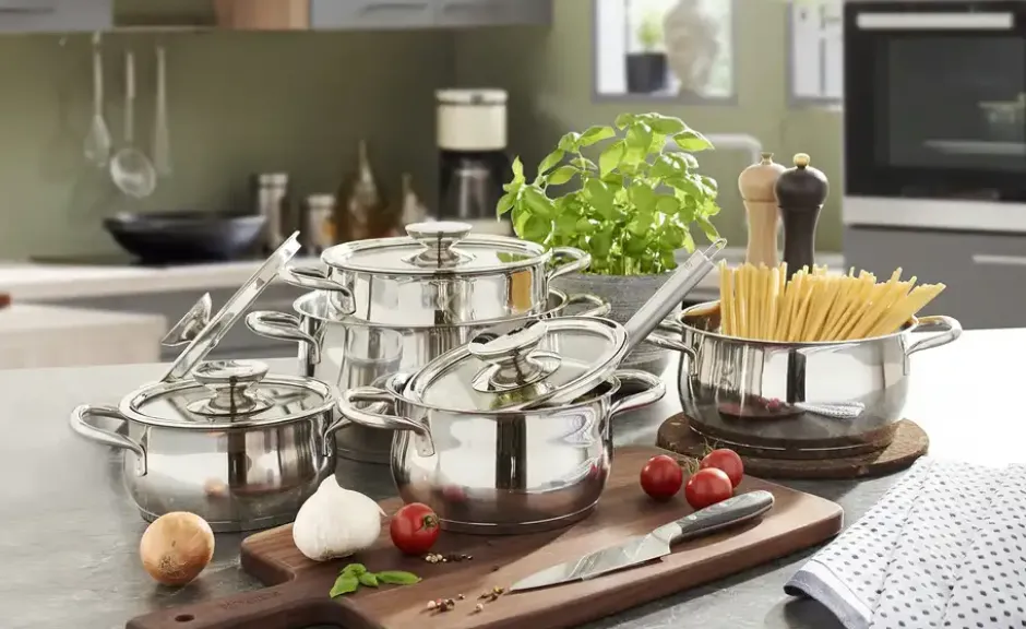 Berndes Topfset, 5-teilig Romantika