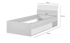 Bettgestell Mipiace