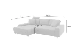 bobb Ecksofa Arissa de Luxe