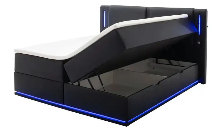 Boxspringbett mit Stauraum Lumino