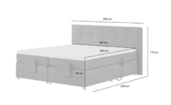 Boxspring-Motorbett Manolo 2