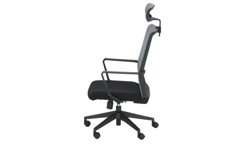 Bürodrehstuhl mit Kopfstütze Zusam