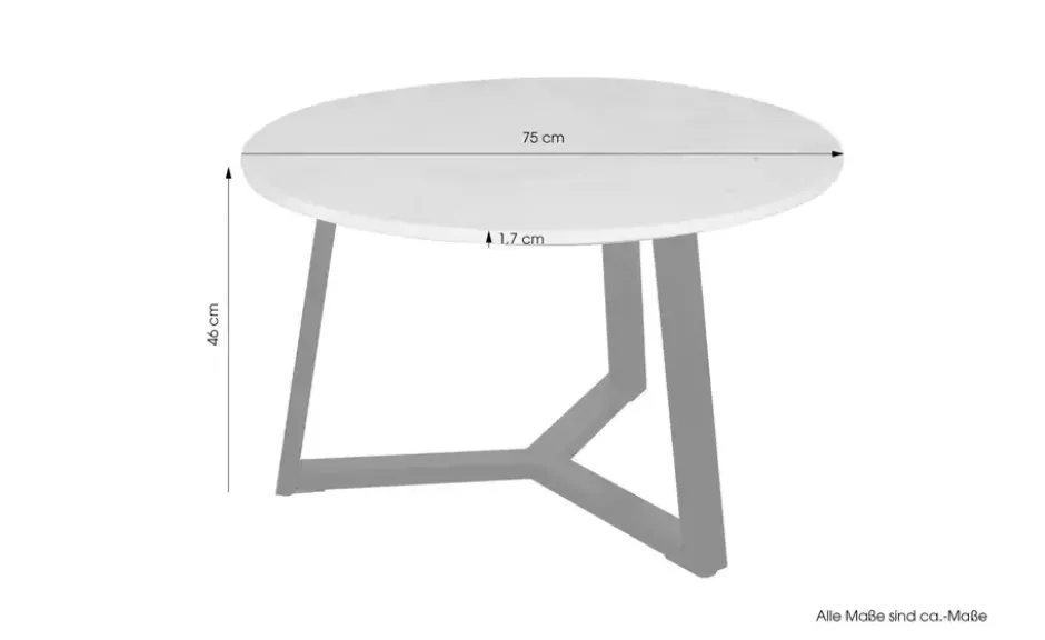 by Living Couchtisch Cross
