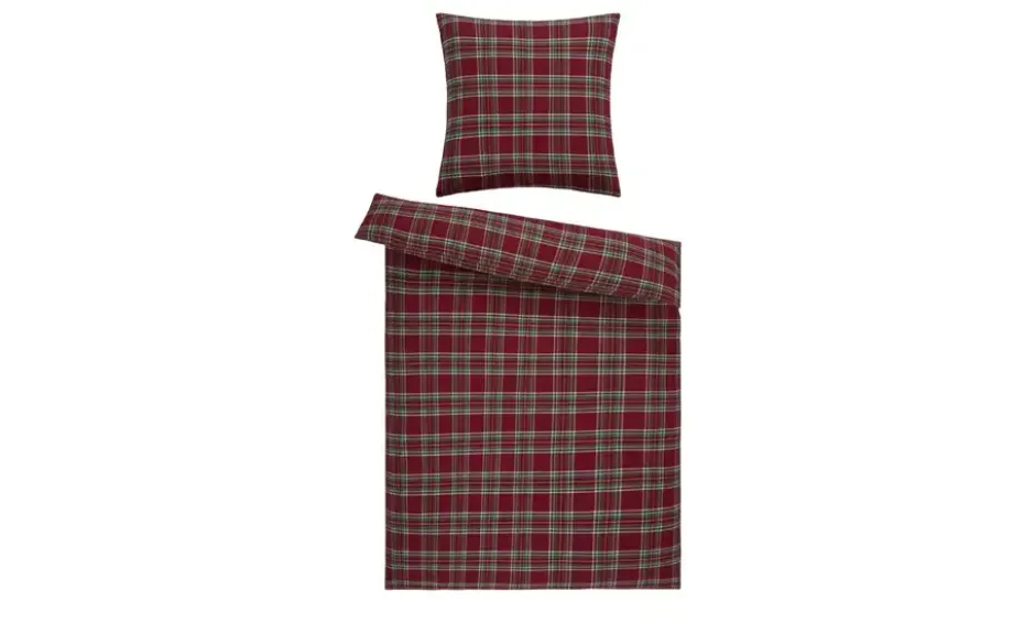 como Biber Bettwäsche Tartan