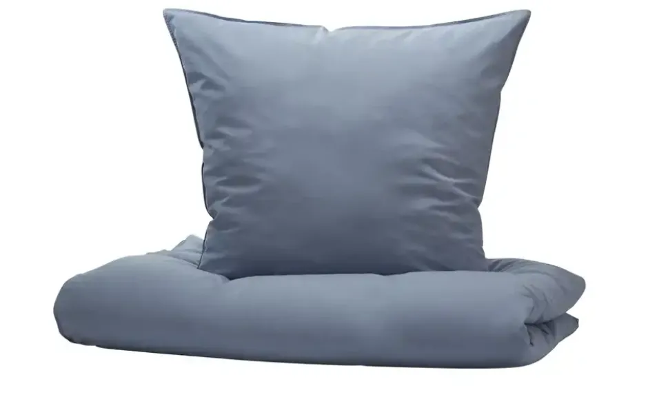 Como Green Baumwoll-Bettwäsche Stone Washed