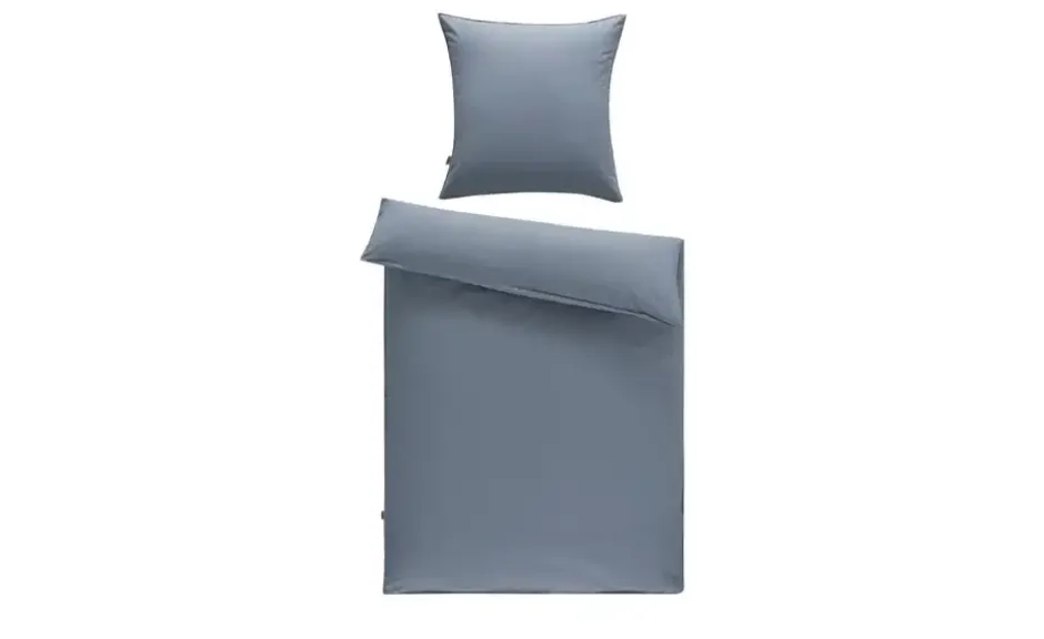 Como Green Baumwoll-Bettwäsche Stone Washed