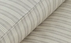 Como Green Satin Wende-Bettwäsche Calm Stripes