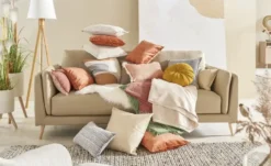 como Kuscheldecke mit Fransen Sophia