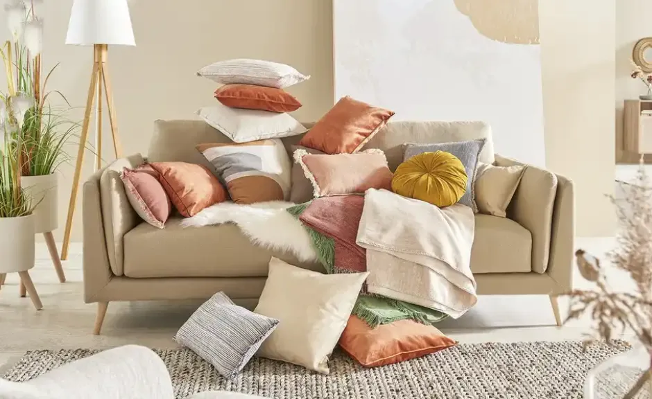 como Kuscheldecke mit Fransen Sophia