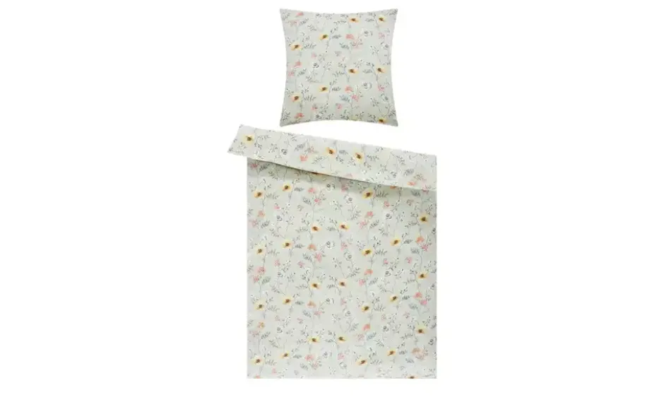 como Satin Bettwäsche Romantic Floral