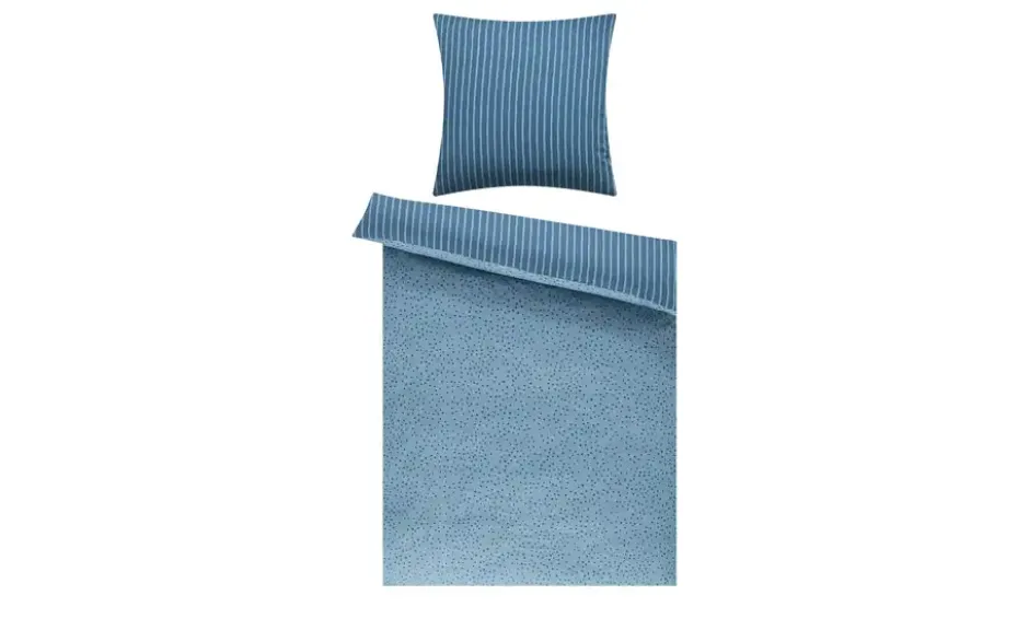 como Satin Wende-Bettwäsche Dotted