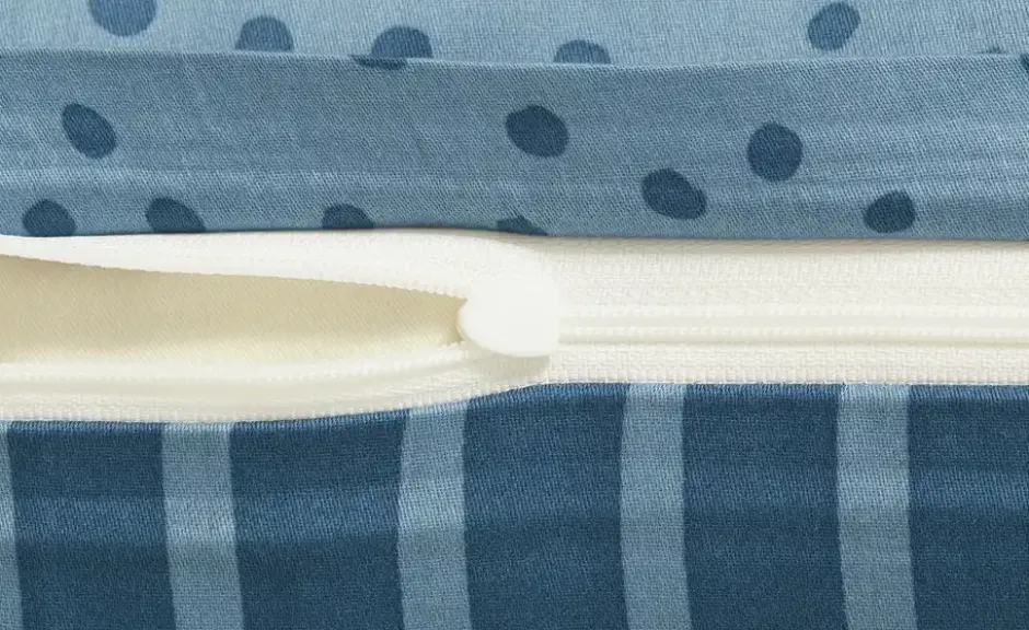 como Satin Wende-Bettwäsche Dotted