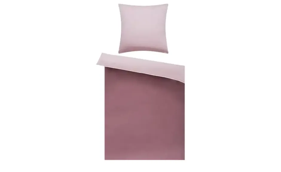 como Satin Wende-Bettwäsche Satin Piping