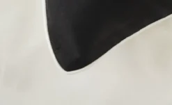 como Satin Wende-Bettwäsche Satin Piping