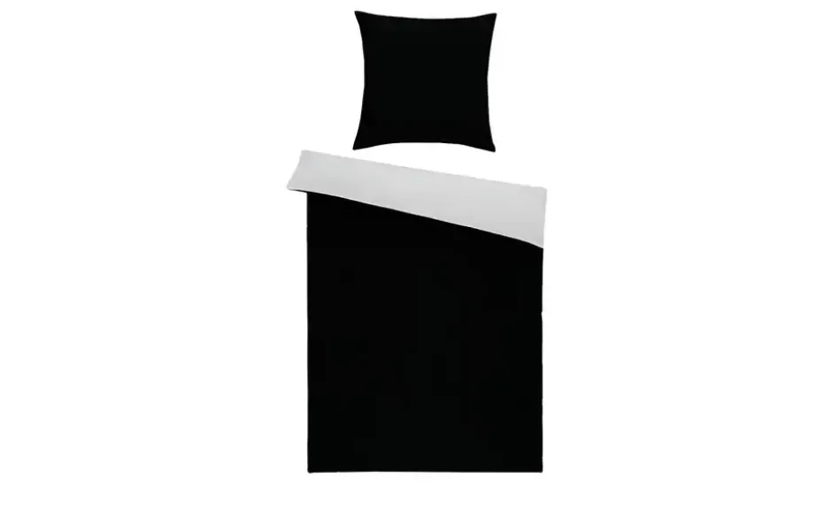 como Satin Wende-Bettwäsche Satin Piping