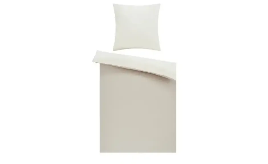 como Satin Wende-Bettwäsche Satin Piping