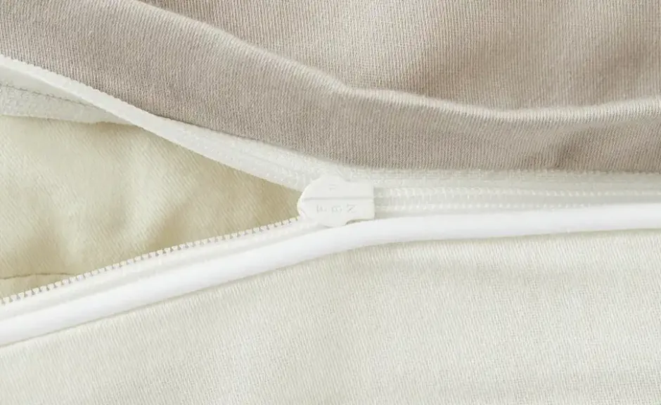 como Satin Wende-Bettwäsche Satin Piping