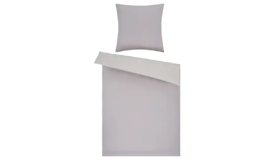 como Satin Wende-Bettwäsche Satin Piping
