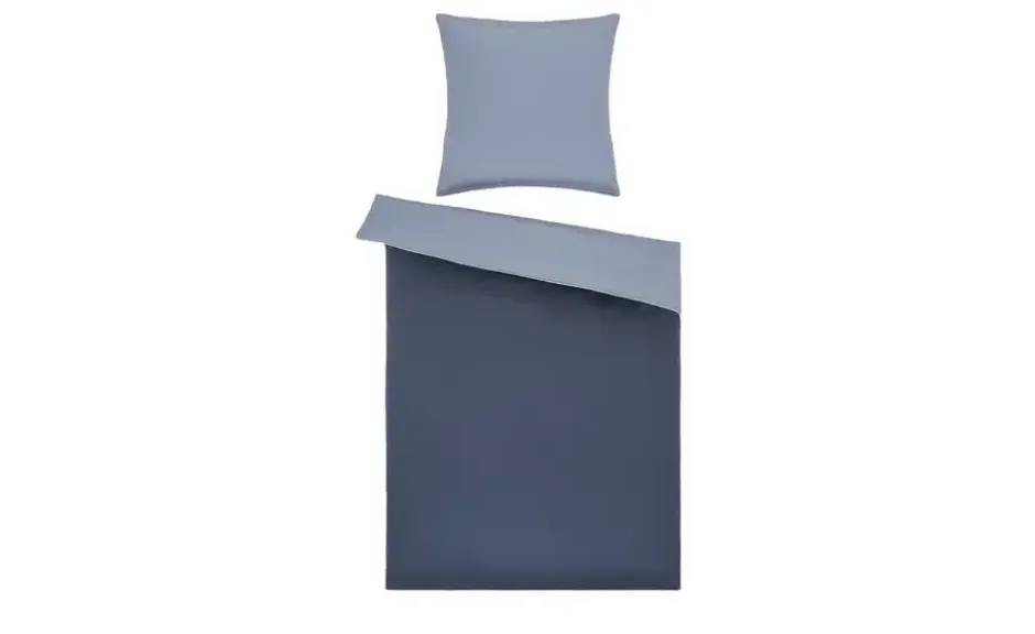 como Satin Wende-Bettwäsche Satin Piping