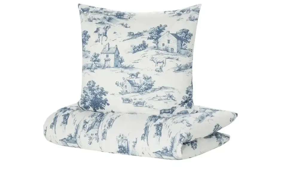 como Satin Wende-Bettwäsche Toile