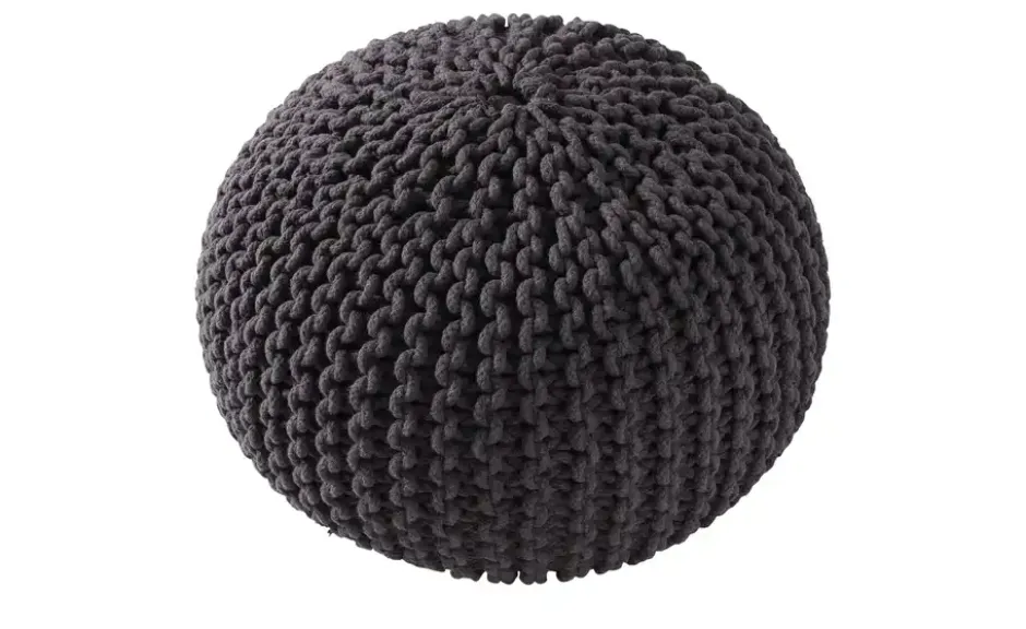 como Strickpouf