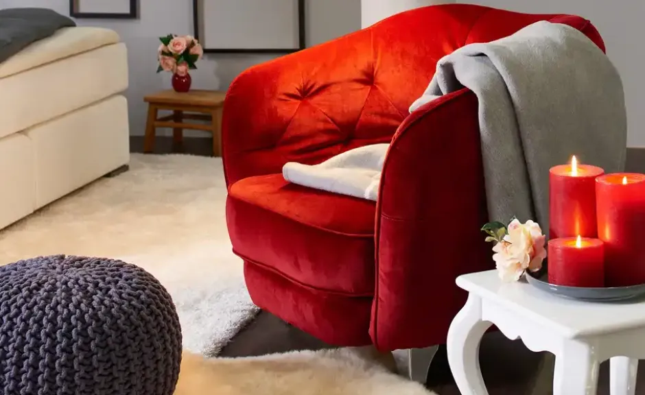 como Strickpouf