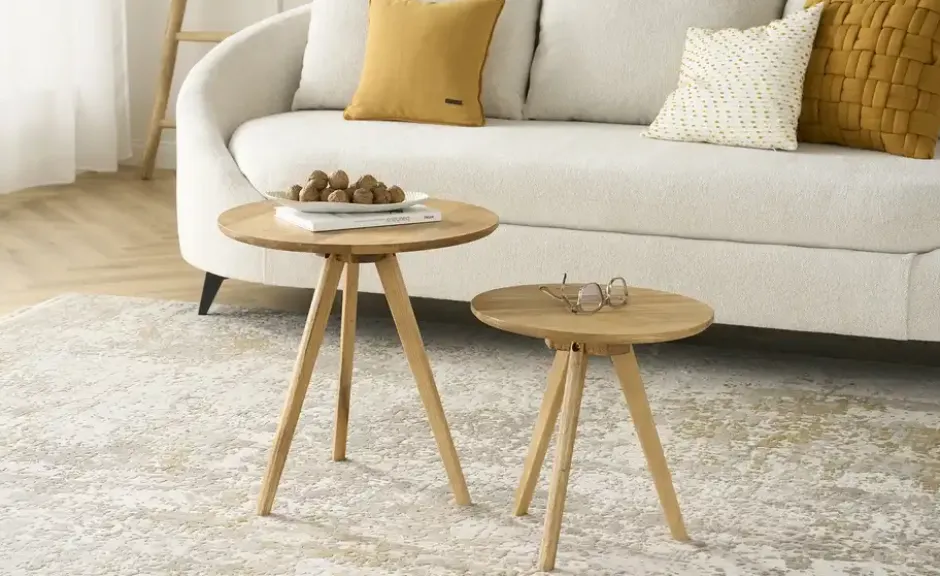 Couchtische, 2er-Set Cacem