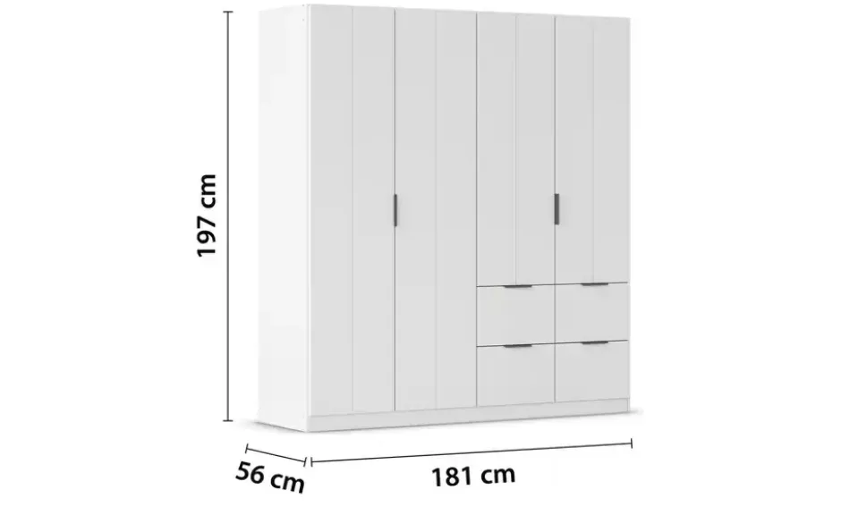 Drehtürenschrank Ella