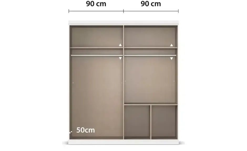 Drehtürenschrank Ella