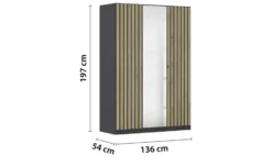 Drehtürenschrank Genua