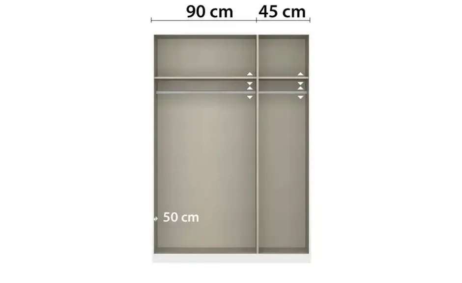 Drehtürenschrank Genua