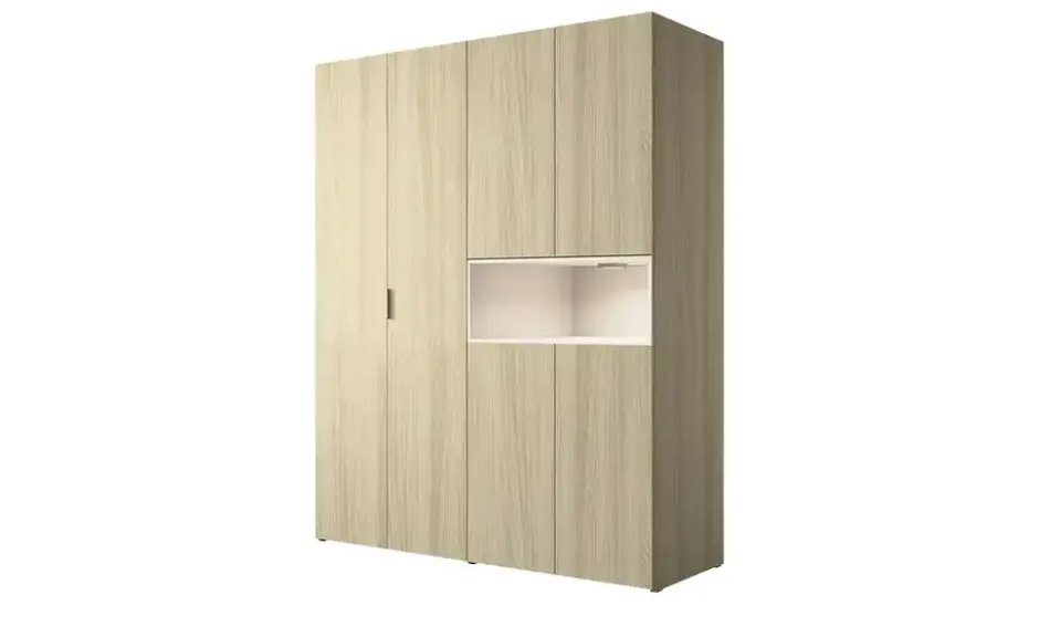 Drehtürenschrank mit Beleuchtung Villa