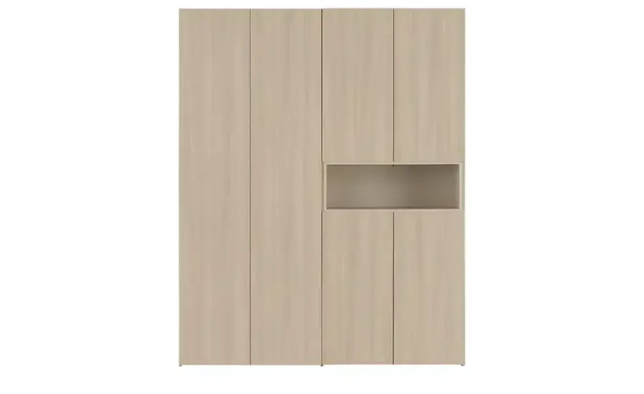 Drehtürenschrank mit Beleuchtung Villa