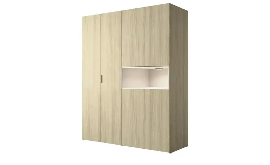 Drehtürenschrank mit Beleuchtung Villa