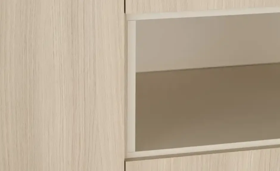 Drehtürenschrank mit Beleuchtung Villa