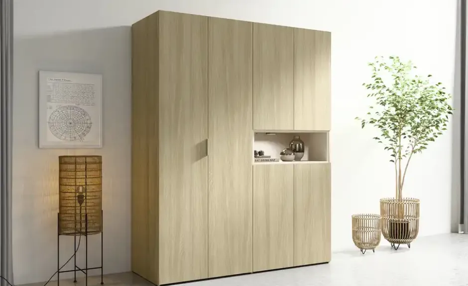 Drehtürenschrank mit Beleuchtung Villa