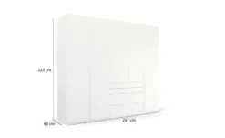 Drehtürenschrank Purisma