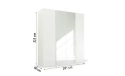 Drehtürenschrank Purisma