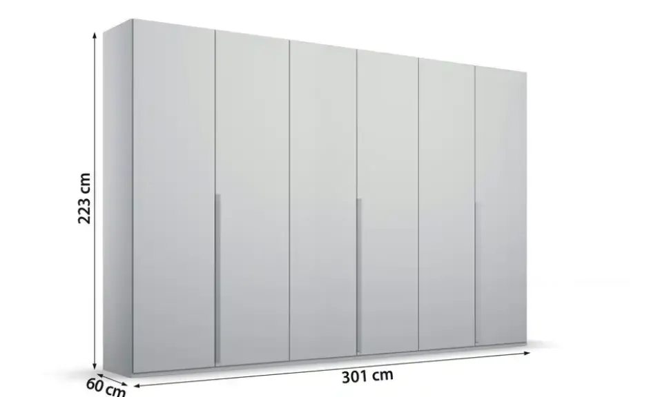 Drehtürenschrank Purisma