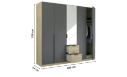 Drehtürenschrank Quadra Spin