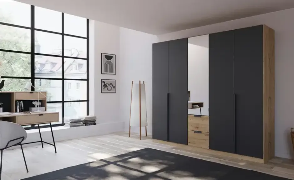 Drehtürenschrank Quadra Spin
