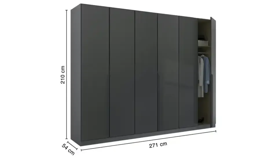 Drehtürenschrank Quadra Spin