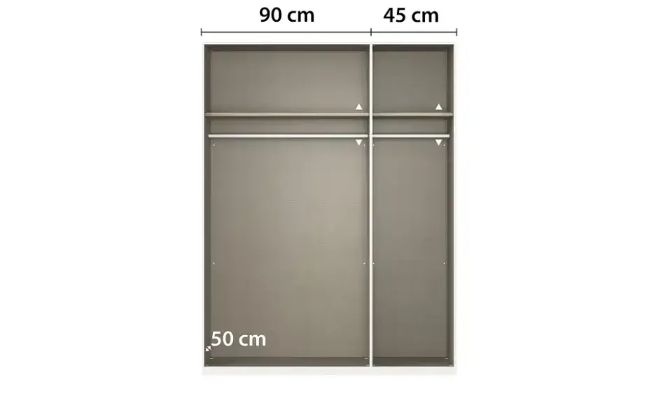 Drehtürenschrank Quadra Spin
