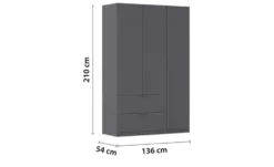 Drehtürenschrank Quadra Spin