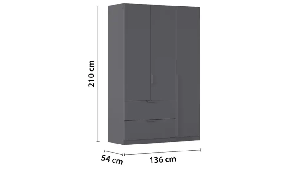 Drehtürenschrank Quadra Spin