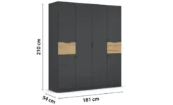 Drehtürenschrank Ticao