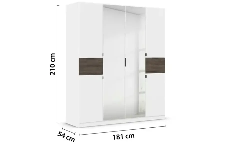Drehtürenschrank Ticao