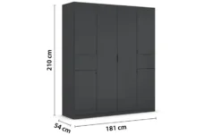 Drehtürenschrank Ticao
